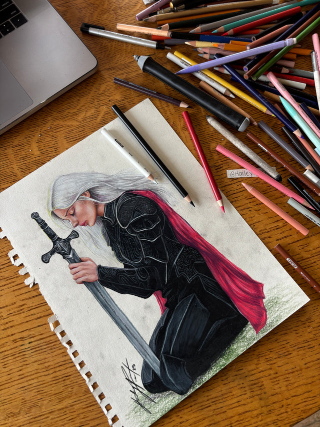 "Heartless" Original Background Fine Art Print