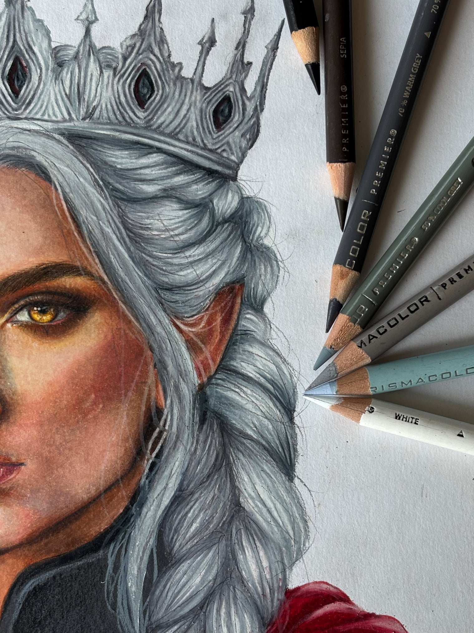"Fearless" Original Drawing