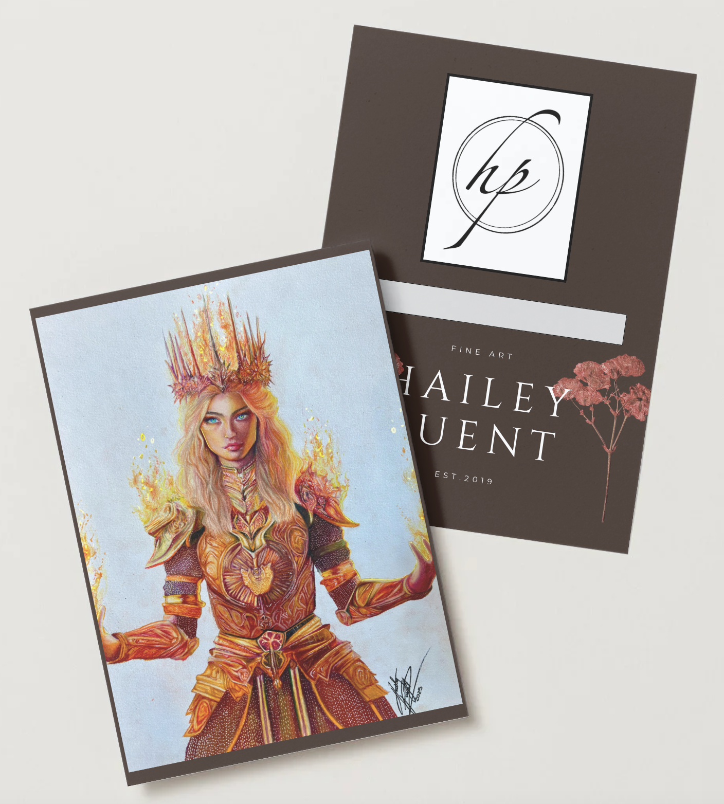 "Goddess Of Fire" Special Edition Bookmark/Print