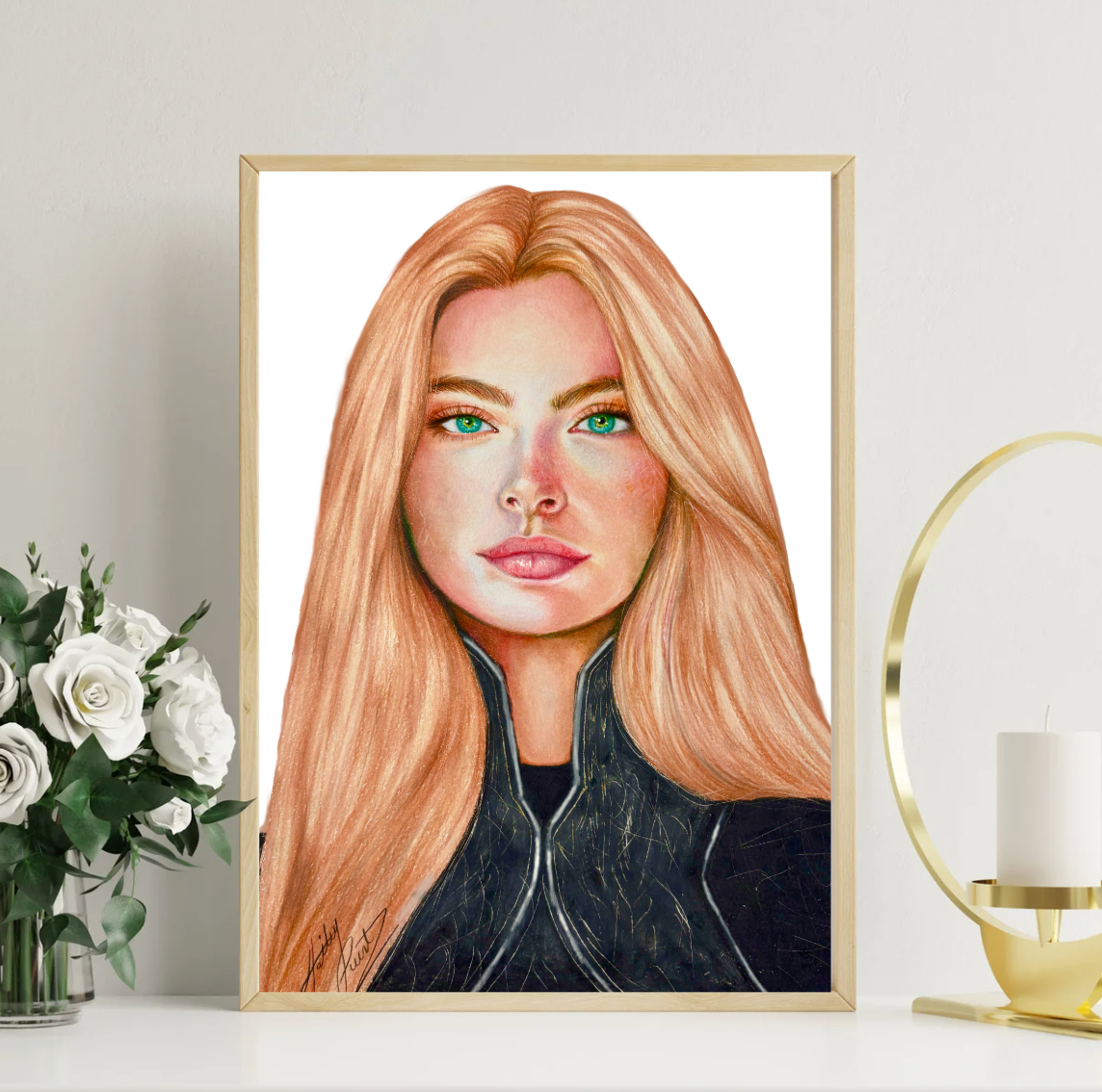 "Lost" Original Drawing