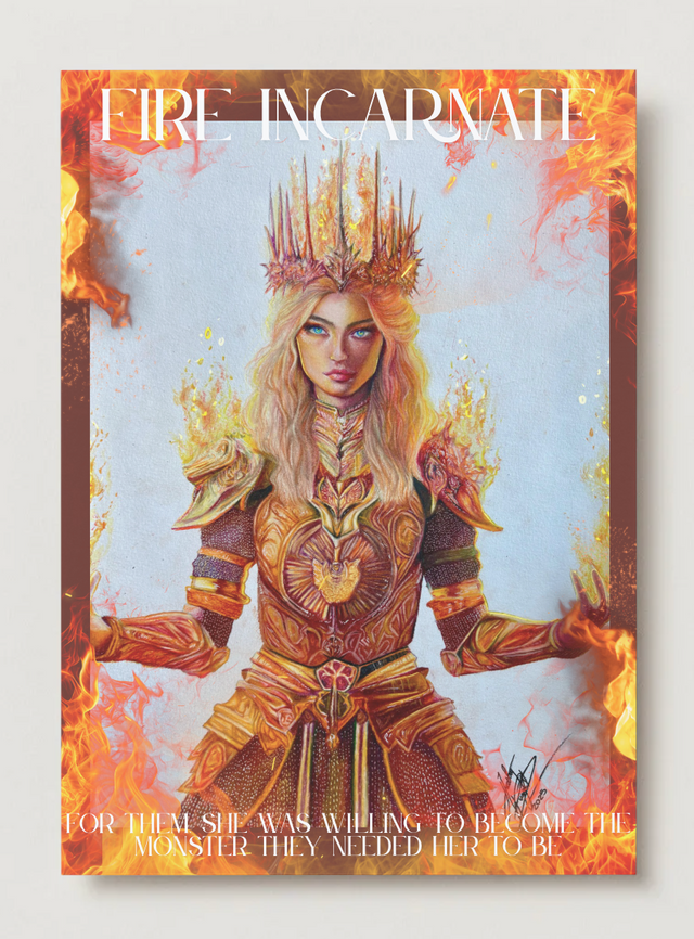 Limited Edition "Goddess of Fire" Print