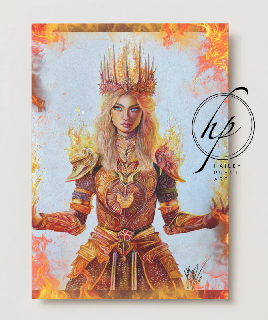 "Goddess of Fire" Second Edition Print