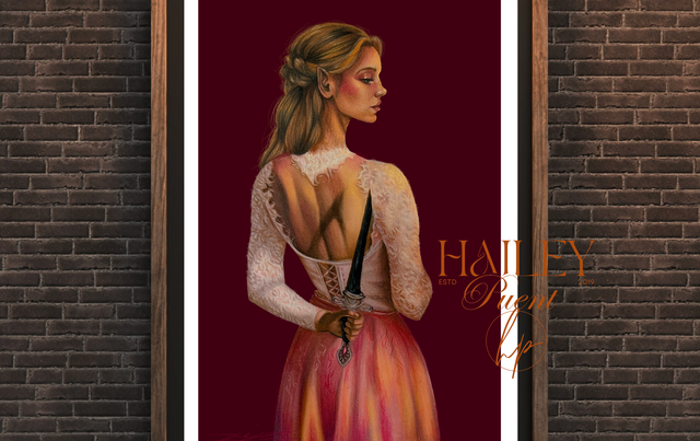 "Flower Girl" Limited Edition Numbered Fine Art Print