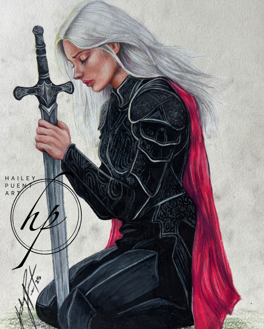 "Heartless" Original Background Fine Art Print