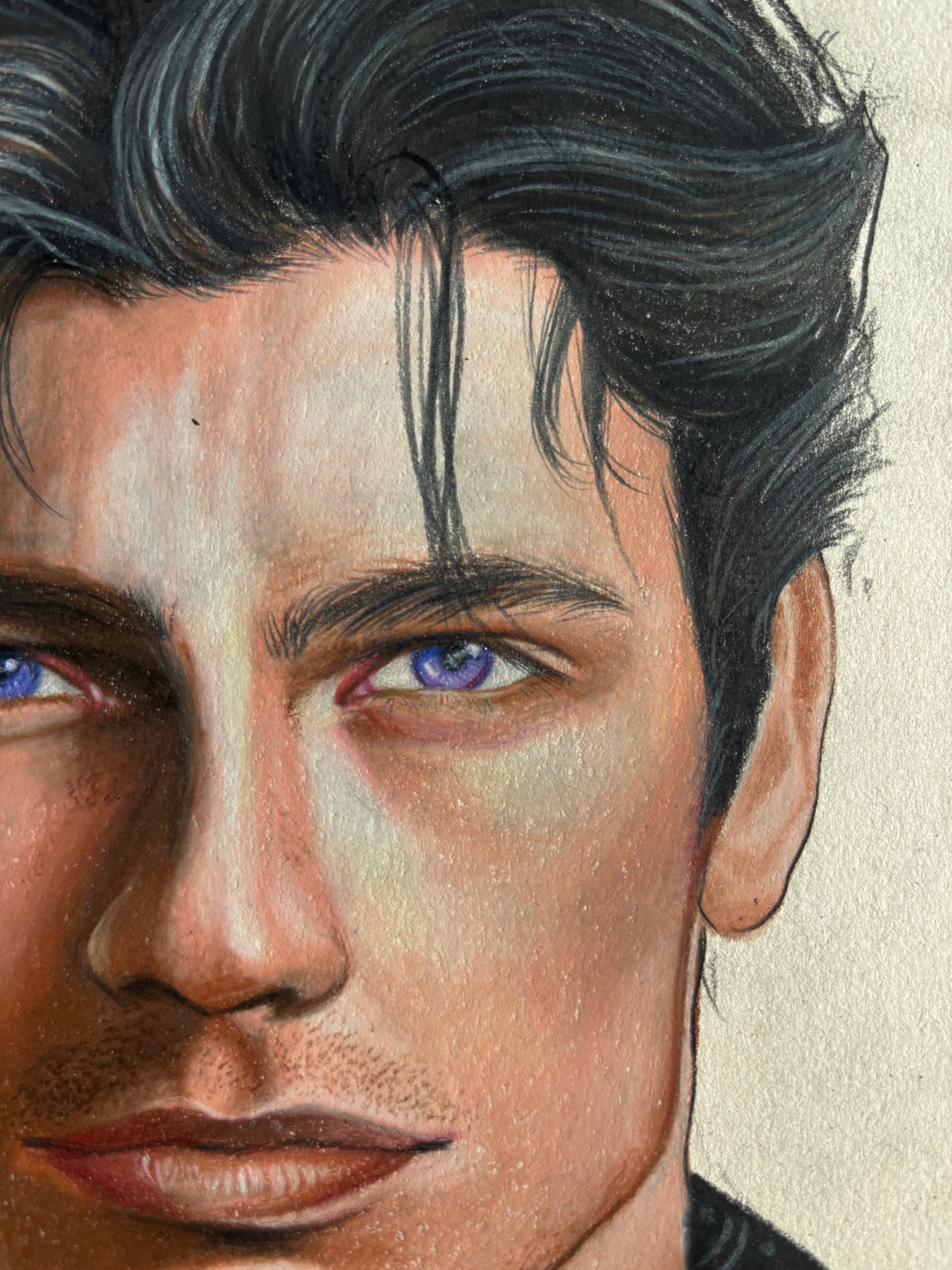 Rhysand from ACOTAR Original Drawing