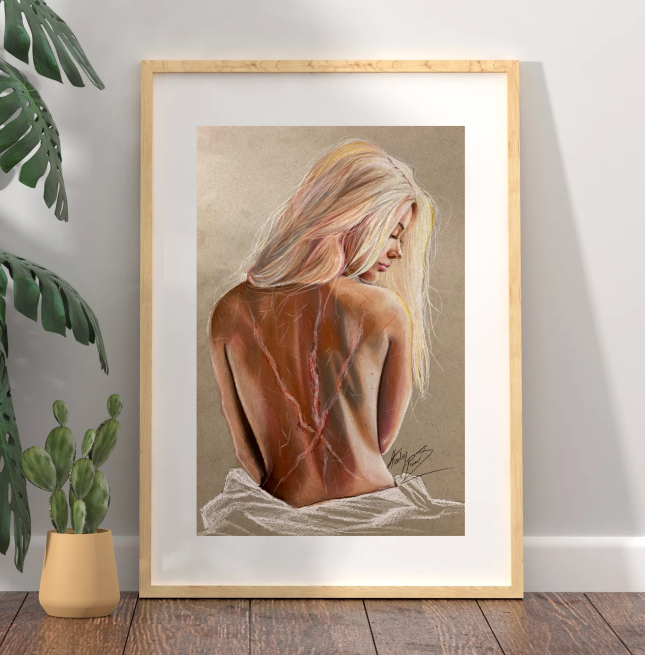 "Unbreakable" Fine Art Print (original background)