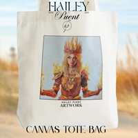 "Goddess of Fire" Canvas Tote Bag
