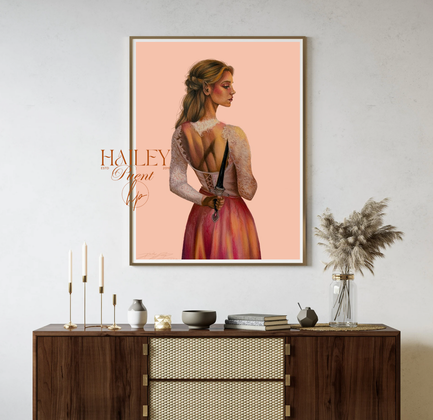 "Flower Girl" Fine Art Print