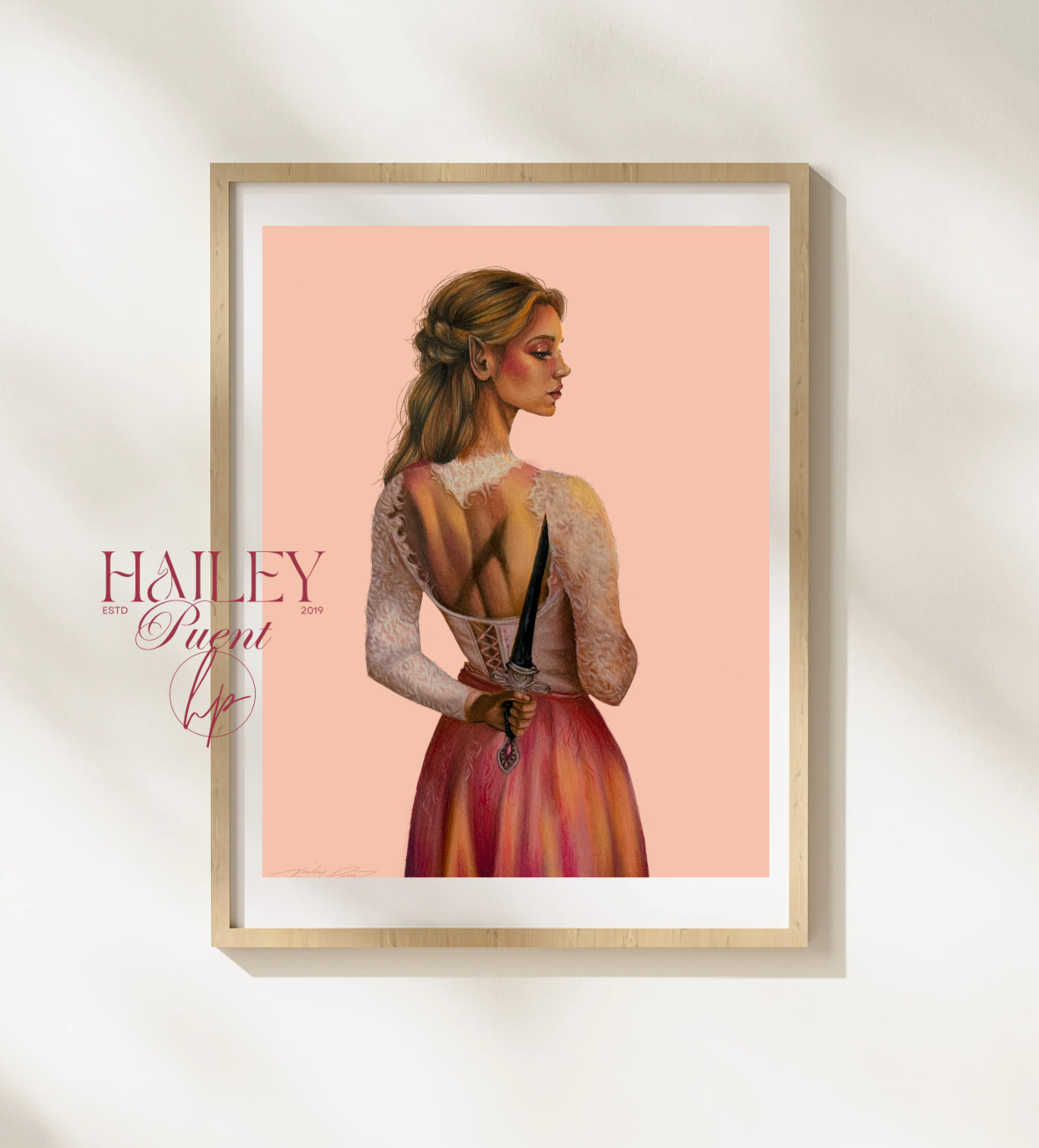 "Flower Girl" Fine Art Print