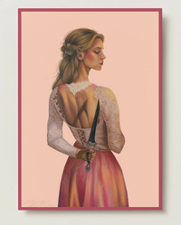 "Flower Girl" Fine Art Mini Print