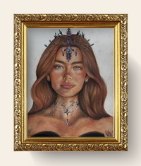 "Lady in Black" Fine Art Print