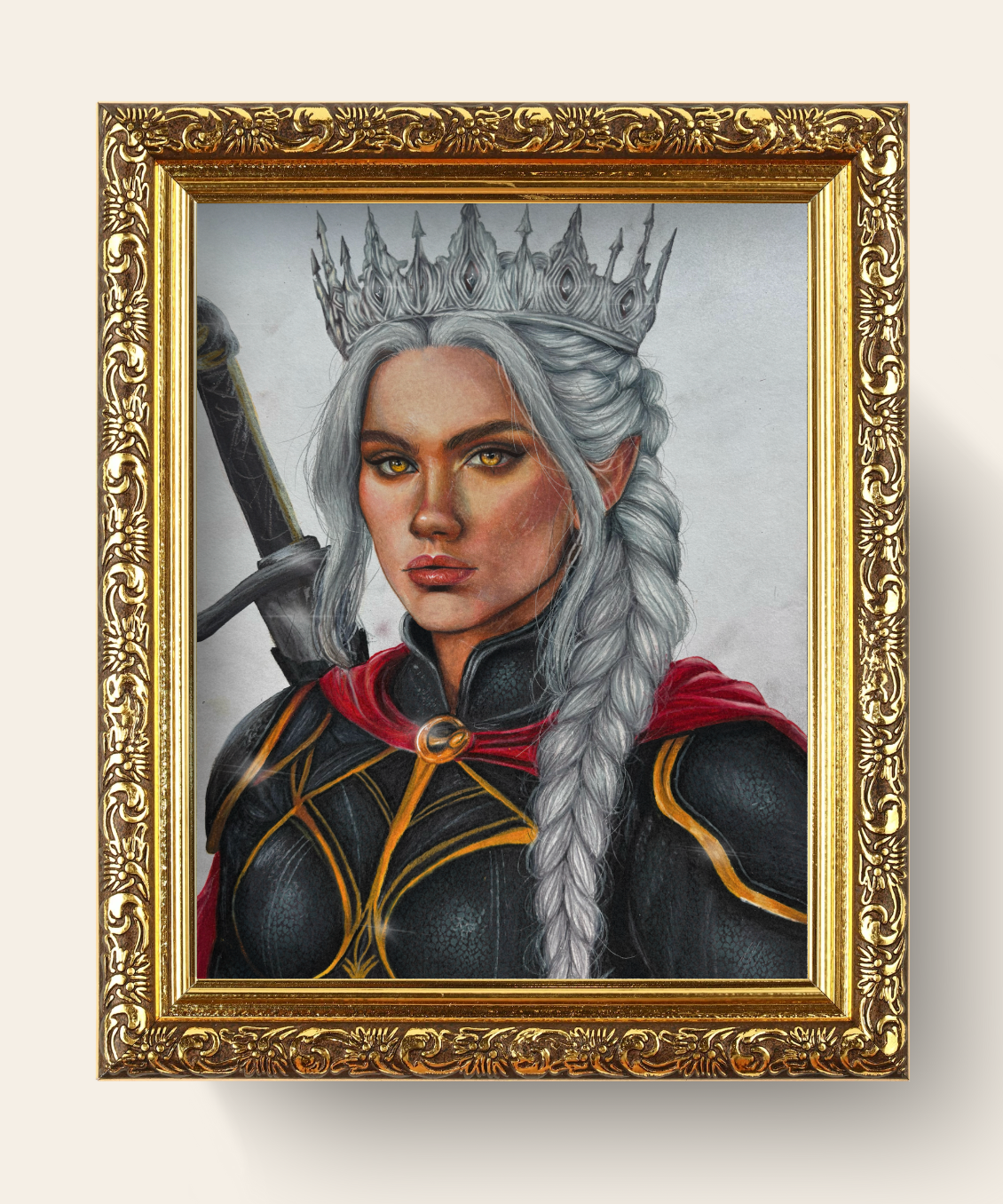 "Fearless" Original Drawing