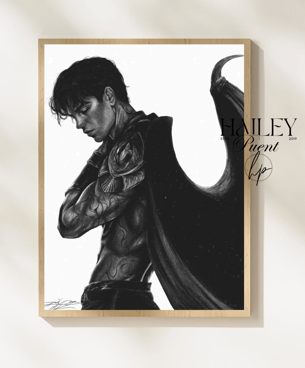 "Seeker" Black and White Edition Fine Art Print