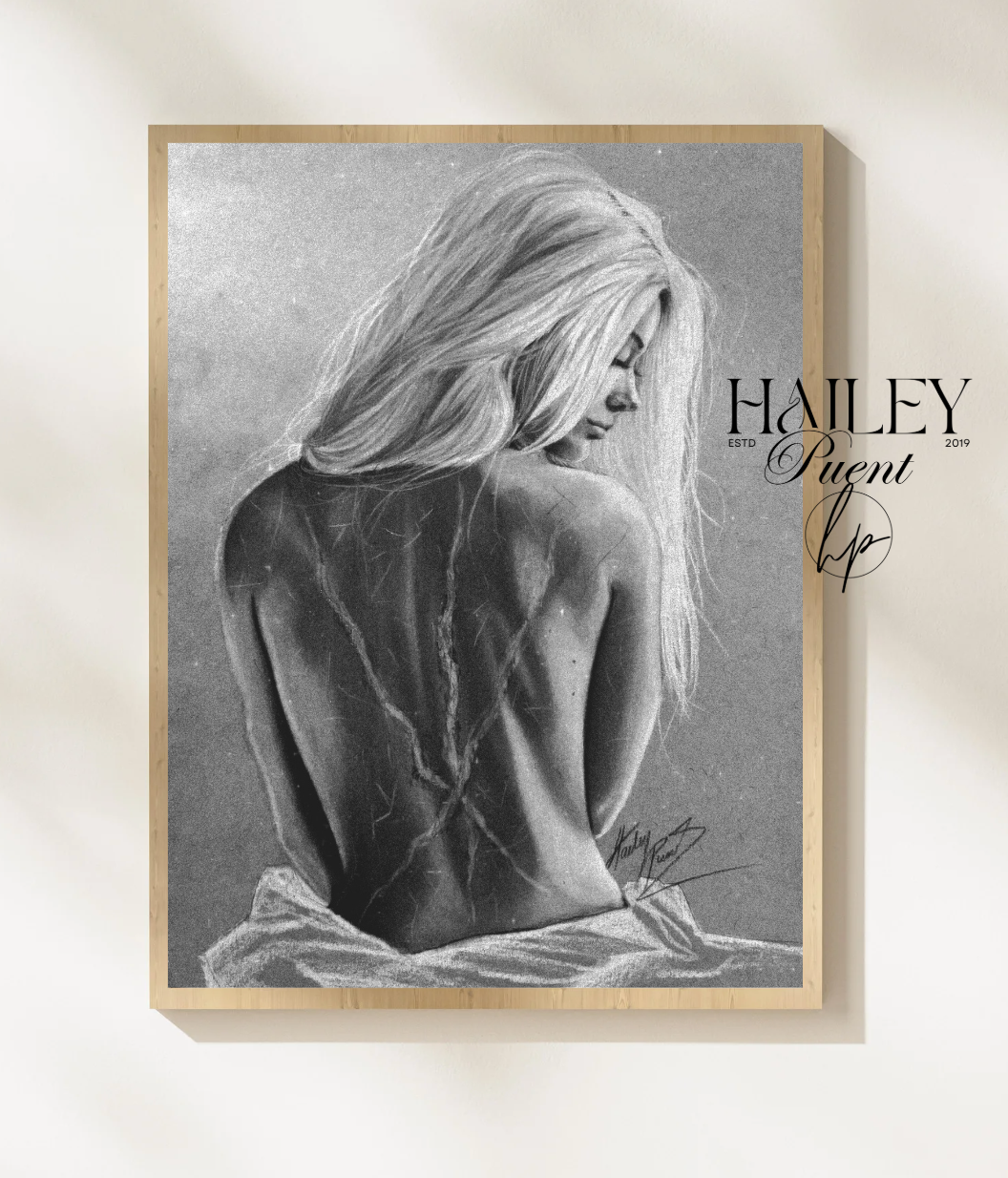 "Unbreakable" Black and White Edition Fine Art Print