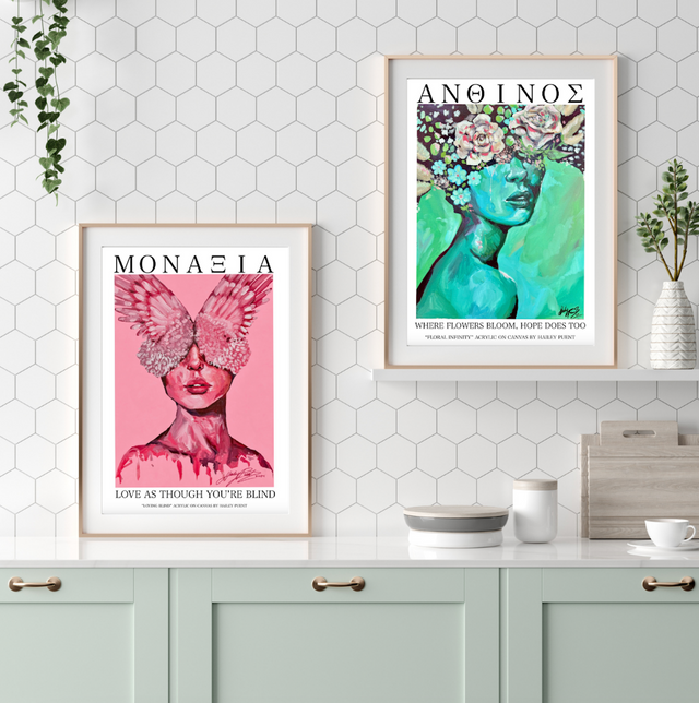 "Floral Infinity" Fine Art Print