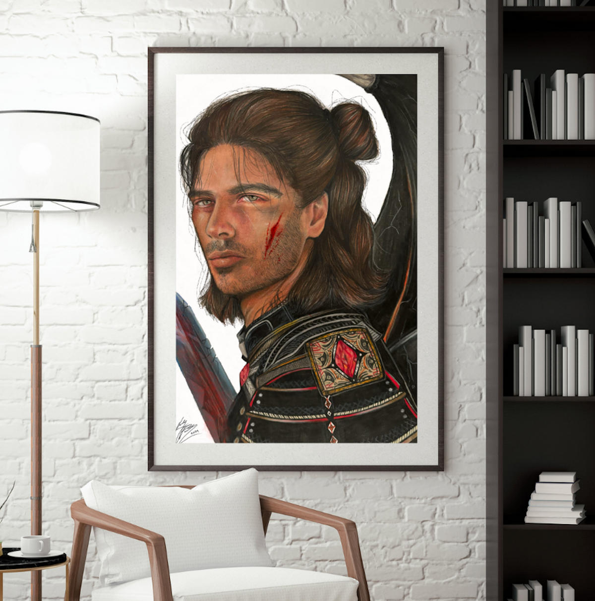 "Swords and Stone" Fine Art Print
