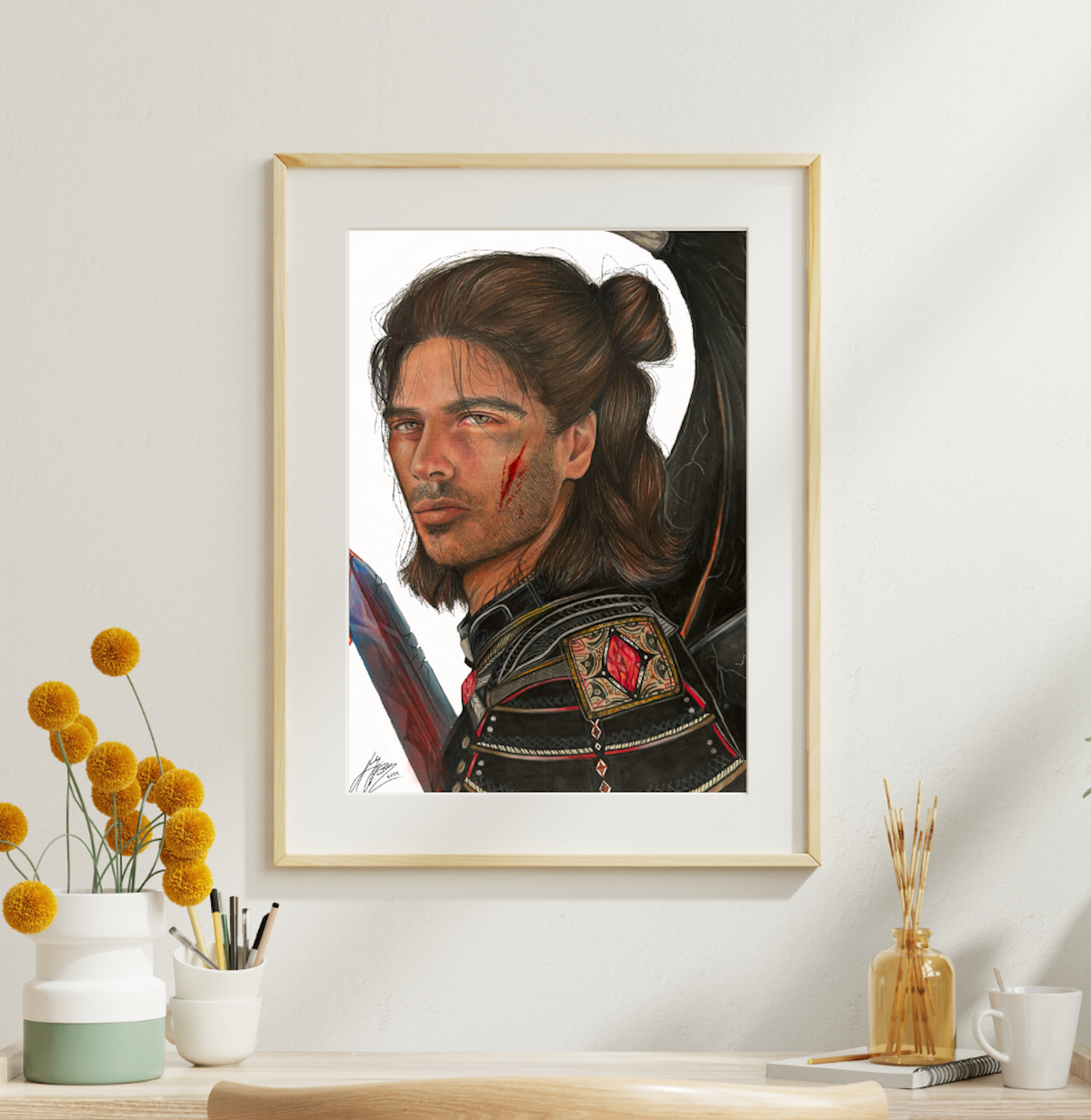 "Swords and Stone" Fine Art Print
