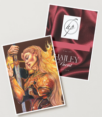 "The Burning Oath" Limited Edition Mini Print